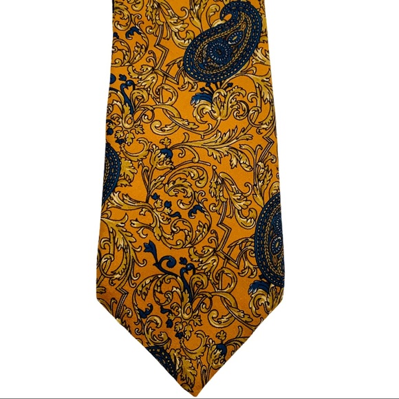 Oscar de la Renta Couture Vintage Neck Tie GUC - Picture 7 of 10